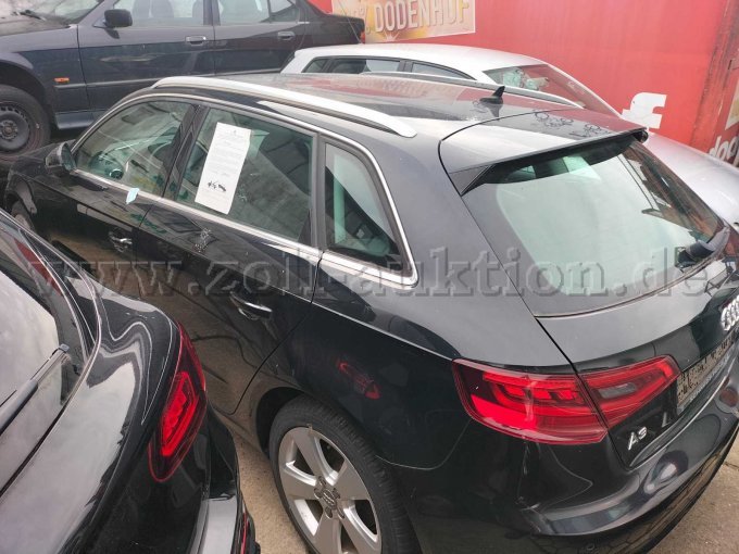 1 Audi, A3 Sportback, zwart – foto 10 – kavel bij Zoll-Auktion, Hamburg