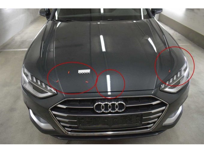 Motorhaube: Steinschläge