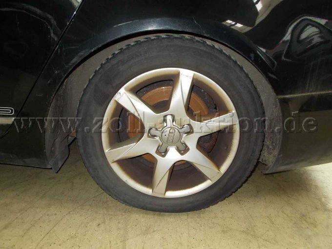 Ansicht Hinterrad links