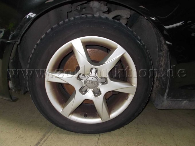 Ansicht Vorderrad links