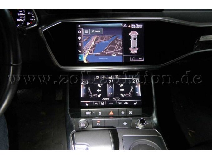 Detailbild Cockpit, Mittelkonsole