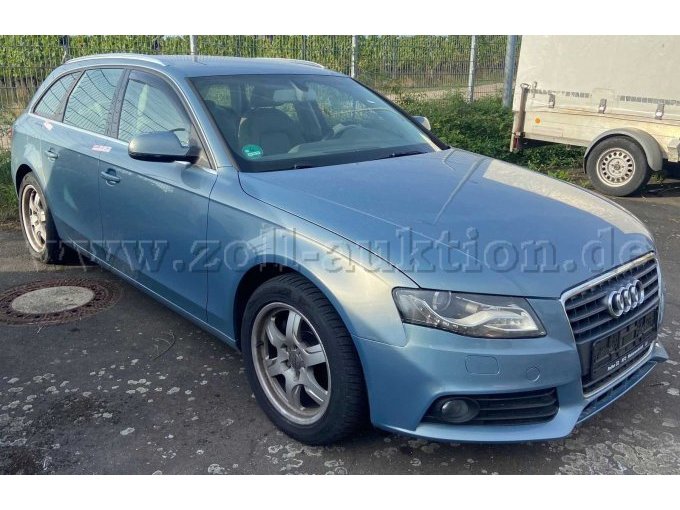 1 Audi B8 (A4 1.8 TFSI) – kavel bij Zoll-Auktion, Worms