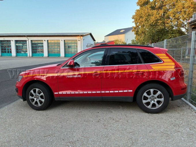 1 Audi Q5 2.0 TDI – voormalige commandowagen van de brandweer – niet rijklaar – foto 3 – kavel bij Zoll-Auktion, Frankenthal (Pfalz)