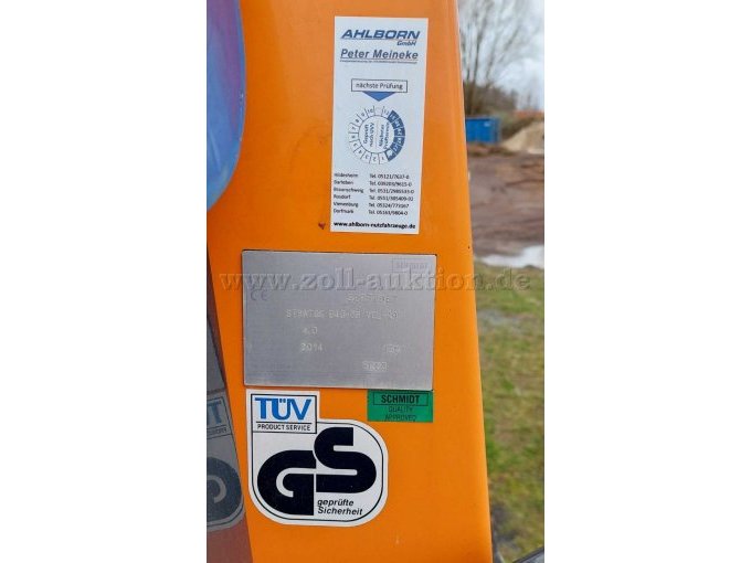 Typenschild + UVV Prüfung