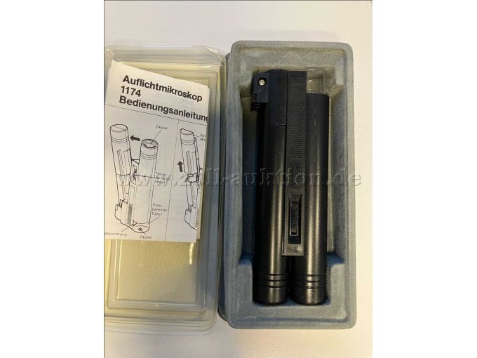Gesamtansicht mit Verpackung und Gerätebeschreibung