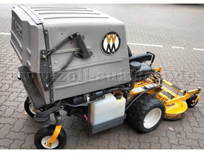 Aufsitzmäher Walker Foto Seitenansicht rechts