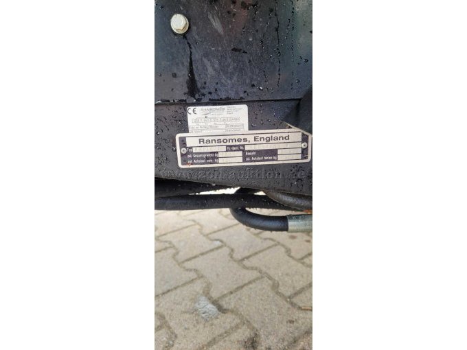 Ransomes Typenschild