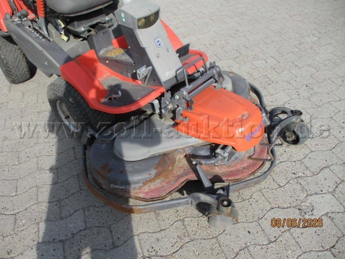1 Ausitzrasenmäher Husqvarna PF 18, Bastlerfahrzeug – foto 8 – kavel bij Zoll-Auktion, Ronnenberg