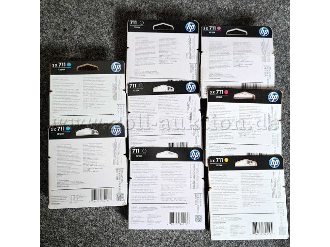 Lagerdatum 
HP Tintenpatrone 711 cyan,magenta,gelb,schwarz