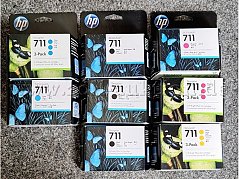 HP Tintenpatrone 711 cyan,magenta,gelb,schwarz