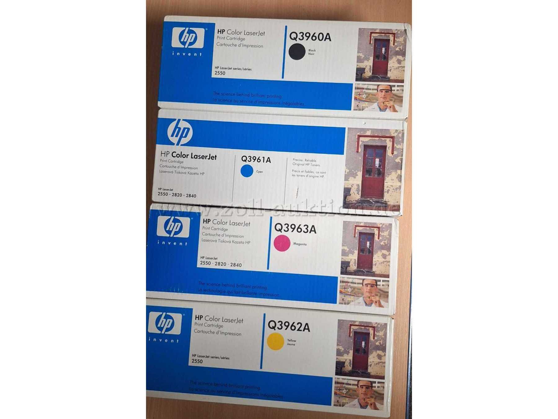 HP Toner Q3960A-Q3963A