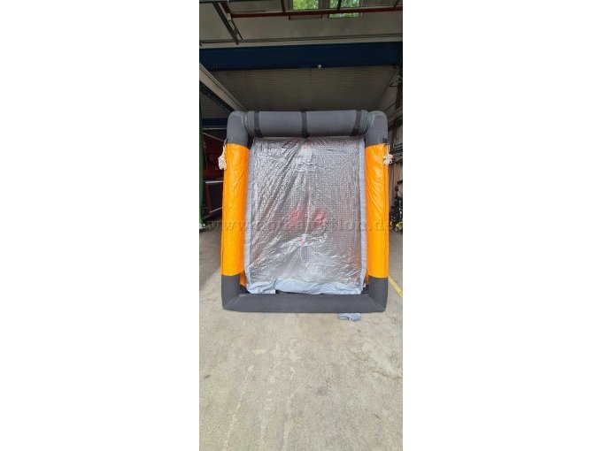 Dusche aufgebaut