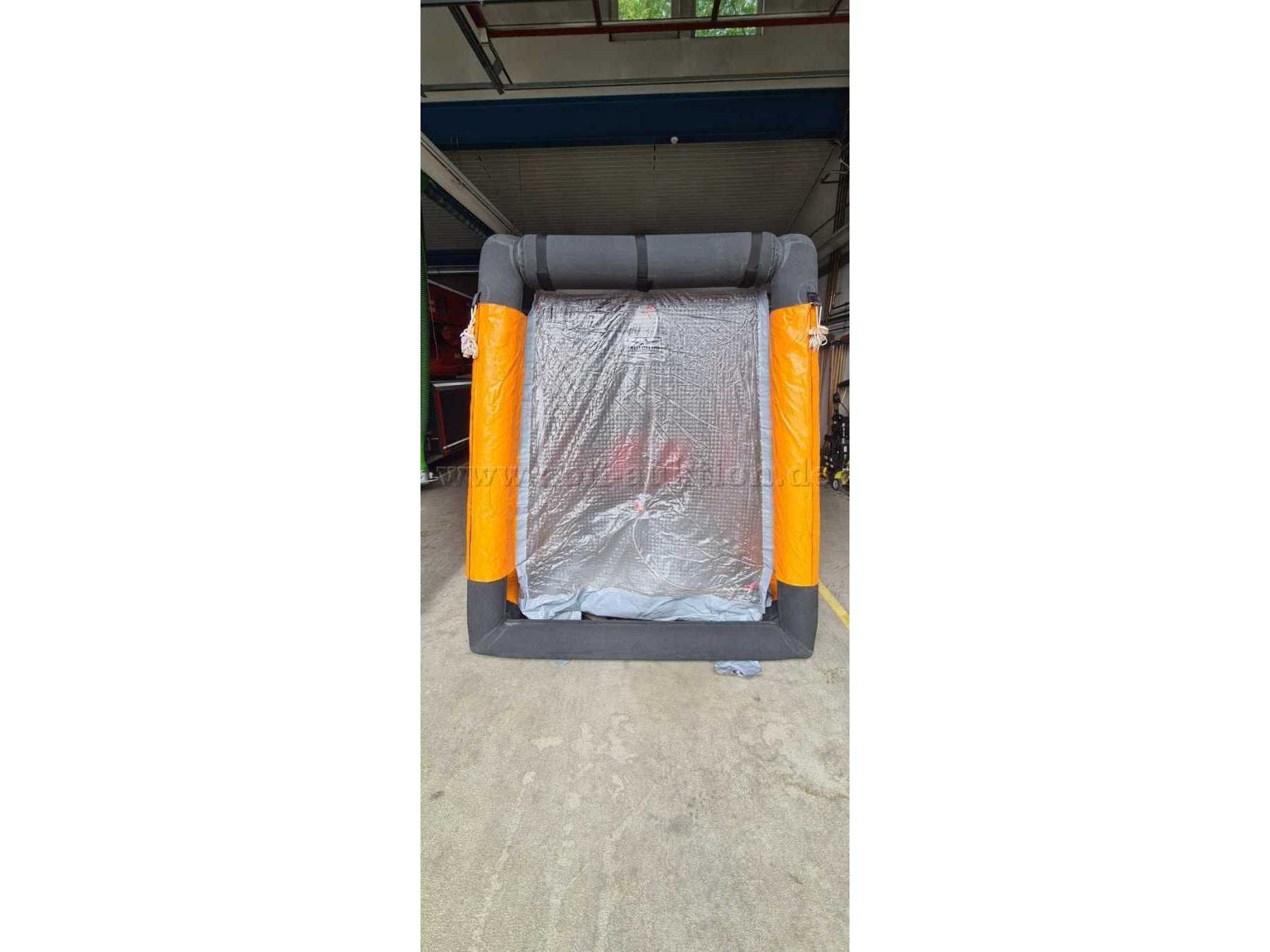 Dusche aufgebaut