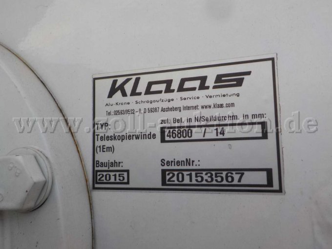 Detailbild Typenschild