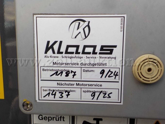 Detailbild Typenschild