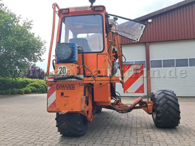 Stützrad ausgefahren Bild 1