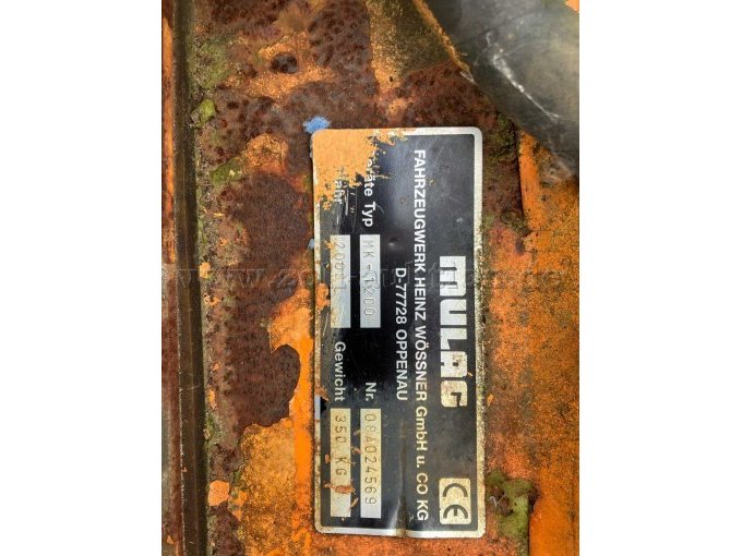 1 taludmaaimachine Mulag FME 600, onderdelenwagen – foto 6 – kavel bij Zoll-Auktion, Wilhelmshaven