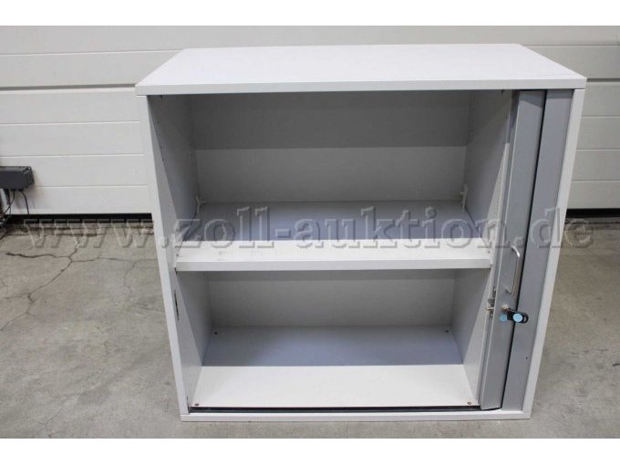 Rolltürschrank offen