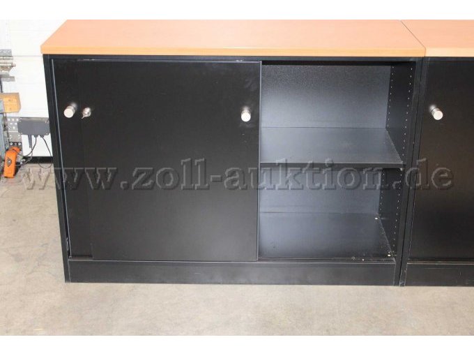 Schiebetürenschrank 120 cm geöffnet
