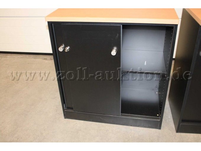 Schiebetürenschrank 80 cm geöffnet