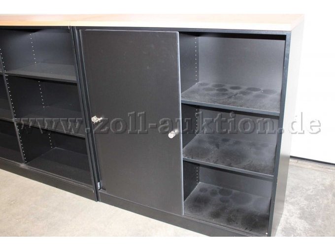 Schiebetürenschrank 120 cm geöffnet