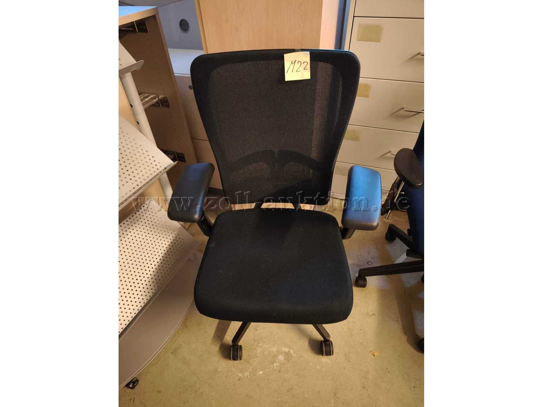 Bürodrehstuhl schwarz