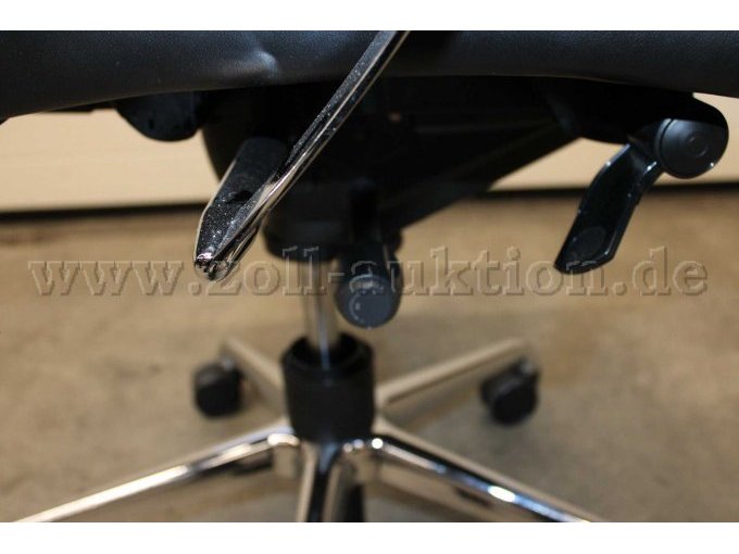 Ansicht Einstellung Gasdruckfeder und Rückenlehne