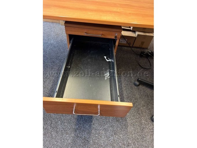 Rollcontainer mittlere Schublade (Klebereste)