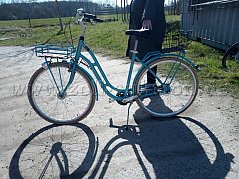 Damenrad türkis