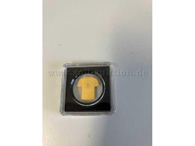Rückseite Münzkapsel ohne Beschädigungen