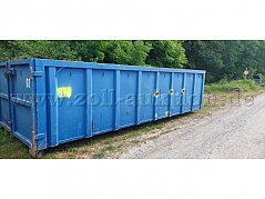 Abrollcontainer rechte Seite