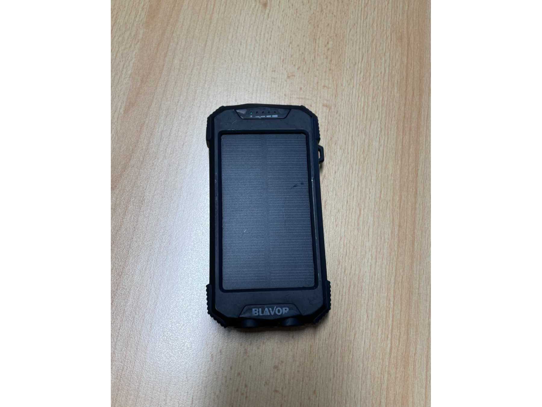 Solar Power Bank (Vorderseite)