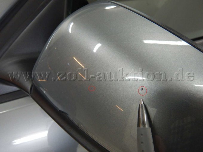 Außenspiegel links > Spiegelkappe: Steinschläge