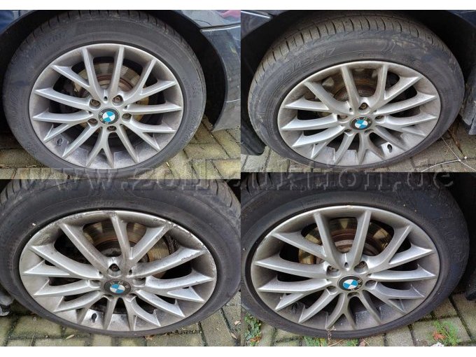 BMW 318D - Reifen und Felgen