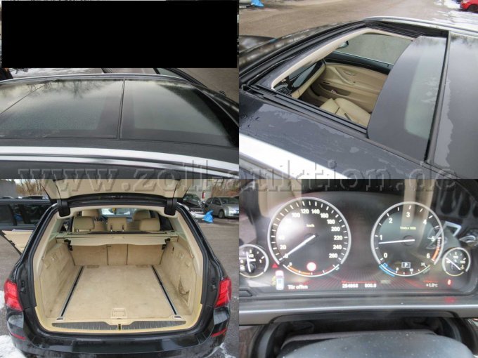 Panoramadach und Kofferraum