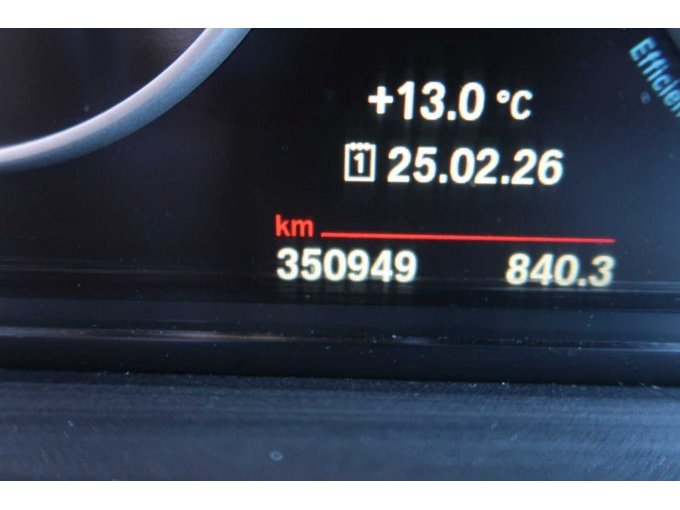 Display mit Kilometerstand