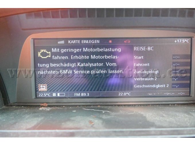 aktive Fehlermeldung