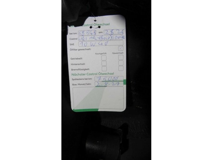 BMW E36 M3 GT Service-Schild