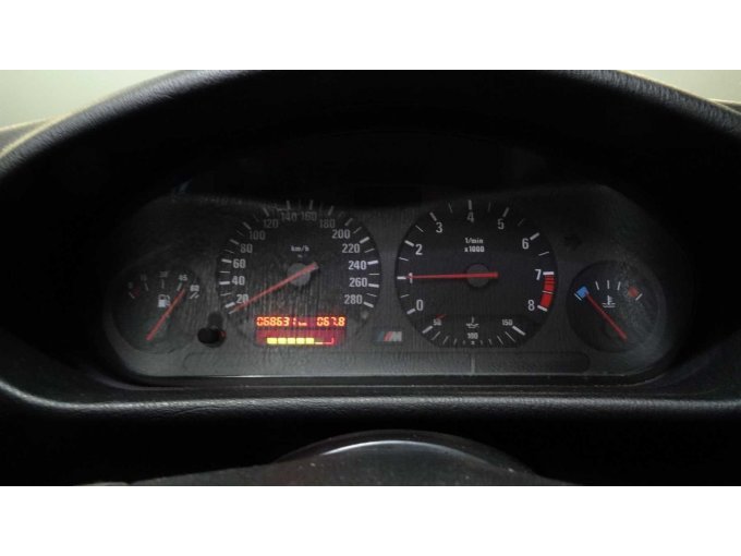 BMW E36 M3 GT Tacho
