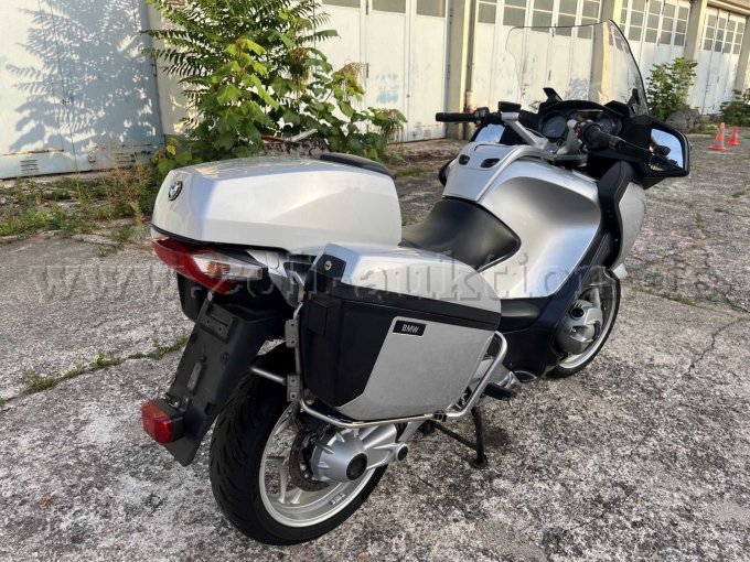 Motorrad hinten rechts