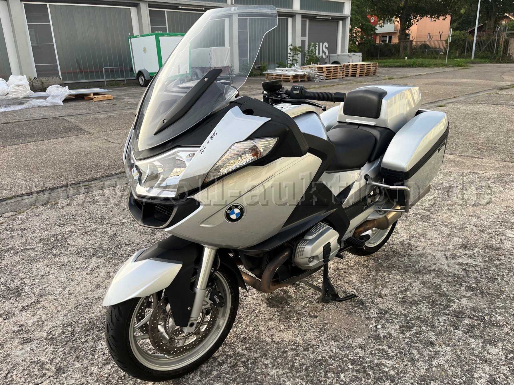 Motorrad vorne links