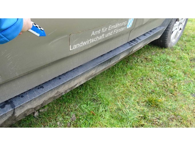 Schaden / Verschrammungen Fahrertüre