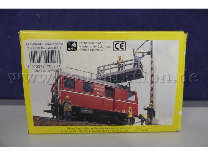 Detailaufnahme der OVP Rückseite