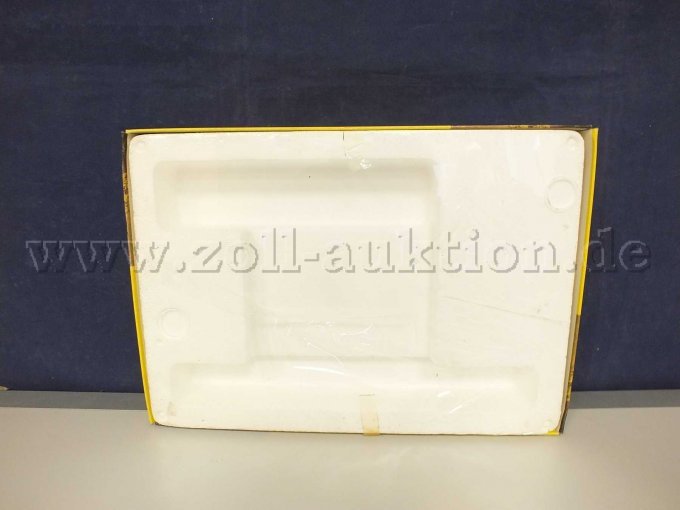 Rückseite der Verpackung mit Risse in der Originalfolie