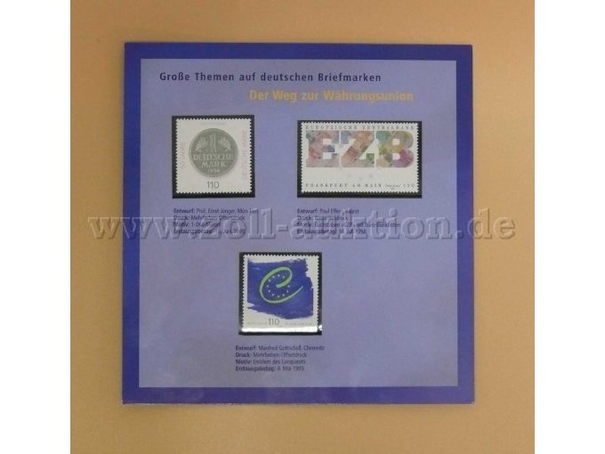 1 BRD Währungswechsel-Satz 2001/2002 letzter DM und erster Euro Kursmünzensatz – foto 3 – kavel bij Zoll-Auktion, Hof