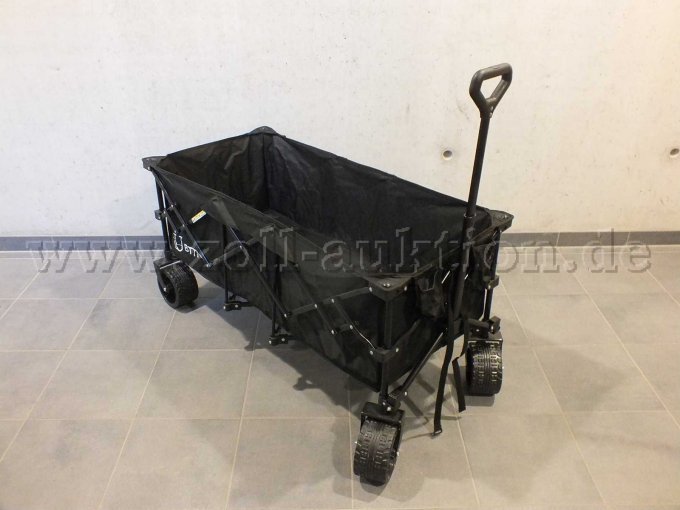 1 BTTN XXXL Bollerwagen faltbar 300L, Bremsen & All-Terrain-Räder, schwarz – foto 7 – kavel bij Zoll-Auktion, Paderborn
