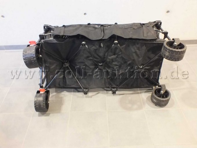1 BTTN XXXL Bollerwagen faltbar 300L, Bremsen & All-Terrain-Räder, schwarz – foto 5 – kavel bij Zoll-Auktion, Paderborn