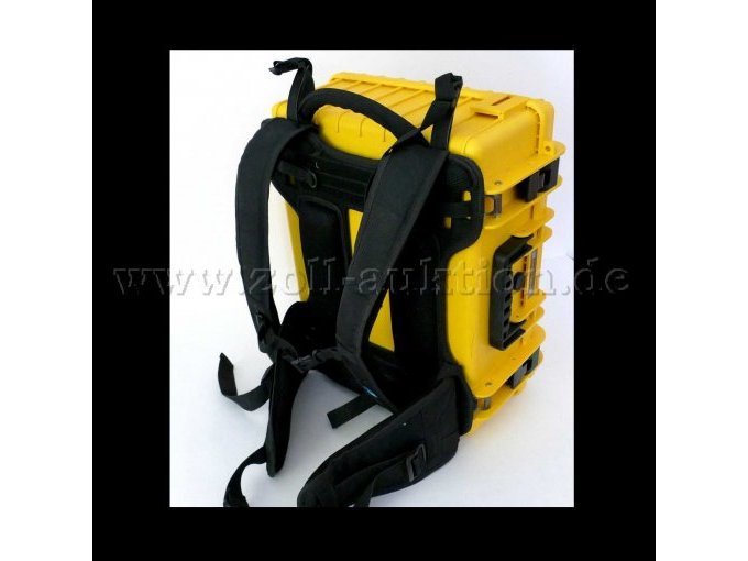 Rückseite mit Rucksacksystem