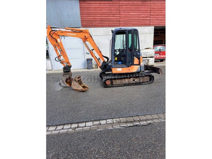 Hitachi ZX40U-2
Bagger Seitenansicht links