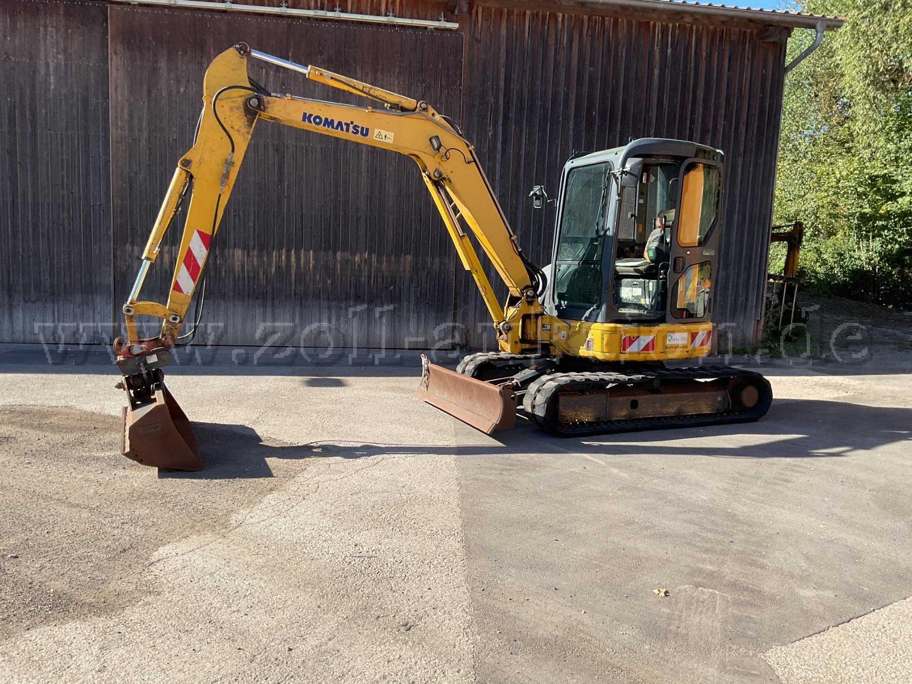 1 excavator Komatsu PC50 MR-2 (5 tone)